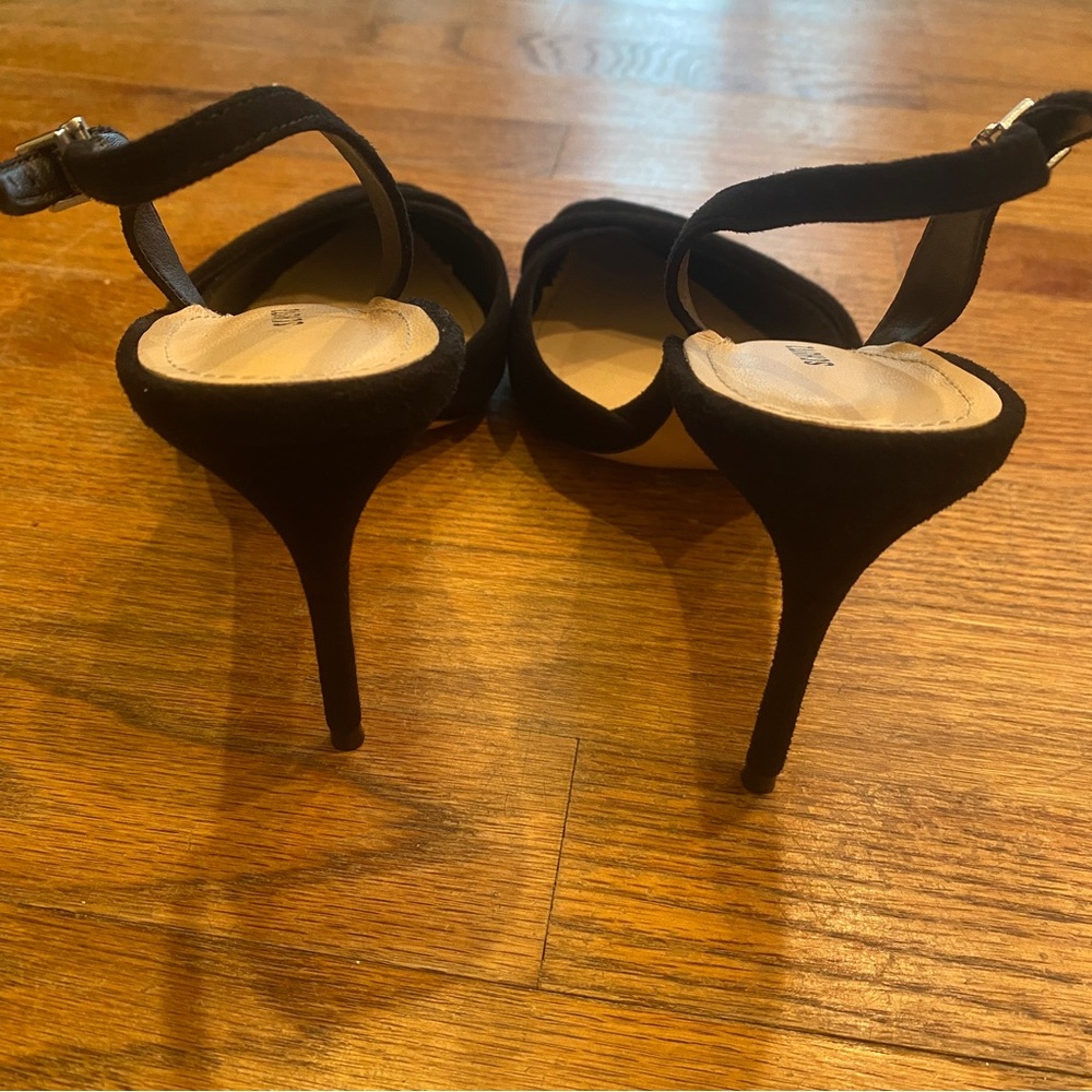 Schutz black suede pointy heel - Picture 4 of 6
